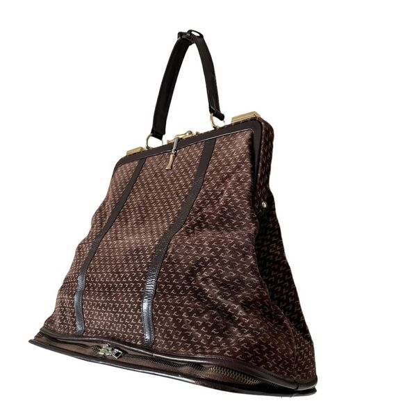 Lexiapel Vintage Tote Bag ERCOLE D’ORO OSCAR INTERNAZIONALE in Brown - Picture 8 of 14